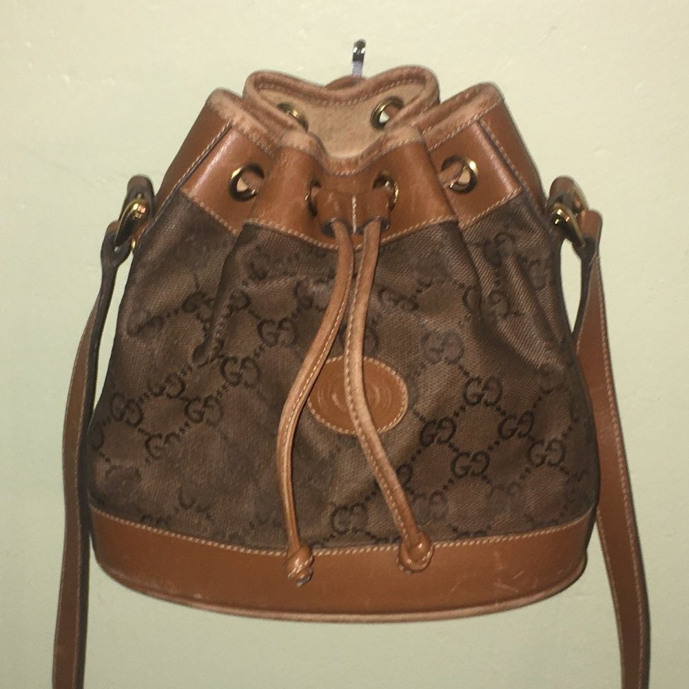 Vintage Gucci Mini Drawstring Bag